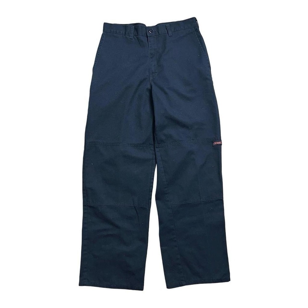 Dickies Men's 30x30 Blue Wide Leg Work Pants Skater Baggy Relaxed Fit